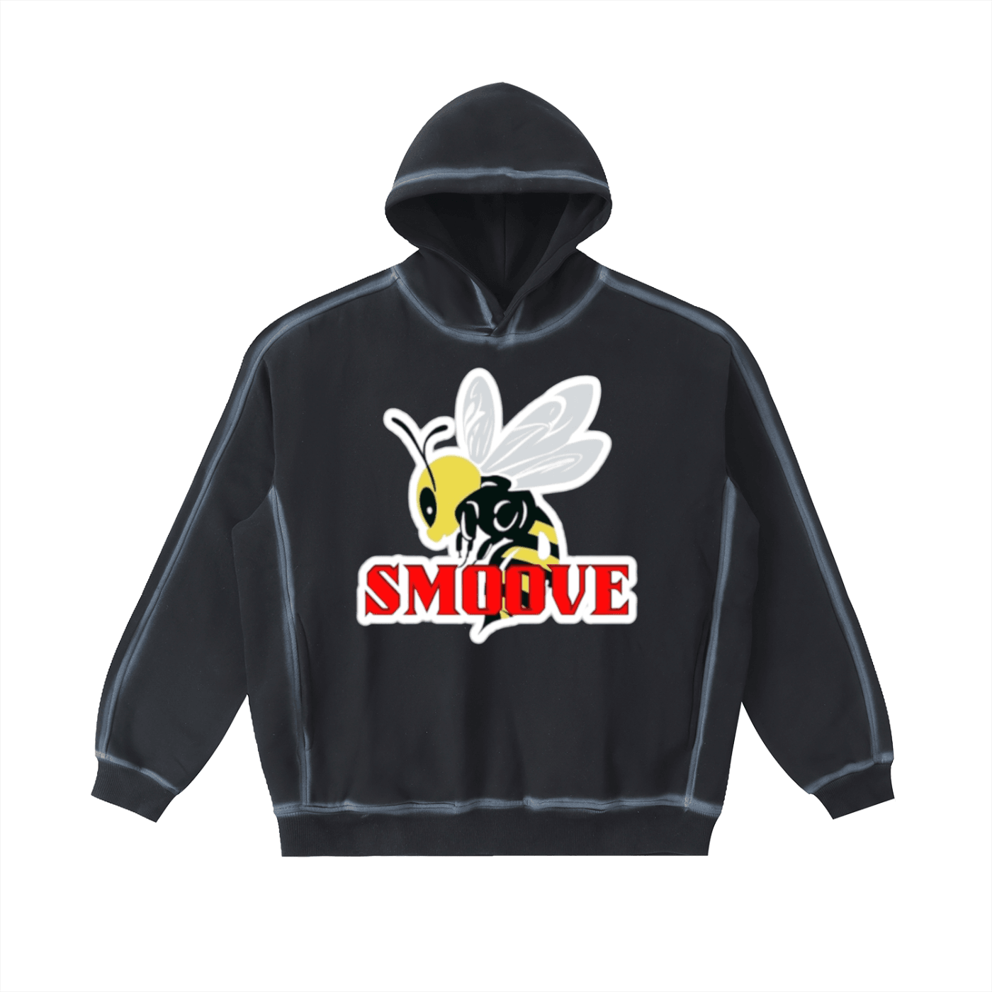 BEESMOOVE Origins Edge Fleece Hoodie - Beesmoove 