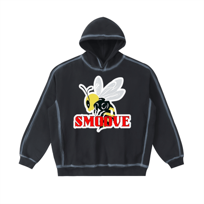 BEESMOOVE Origins Edge Fleece Hoodie - Beesmoove 