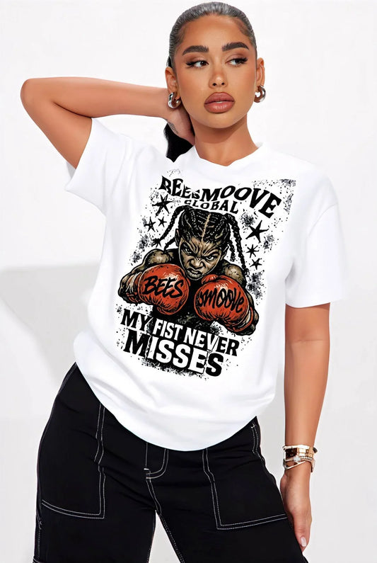 BEESMOOVE Fist Talk Only Tee - Beesmoove 