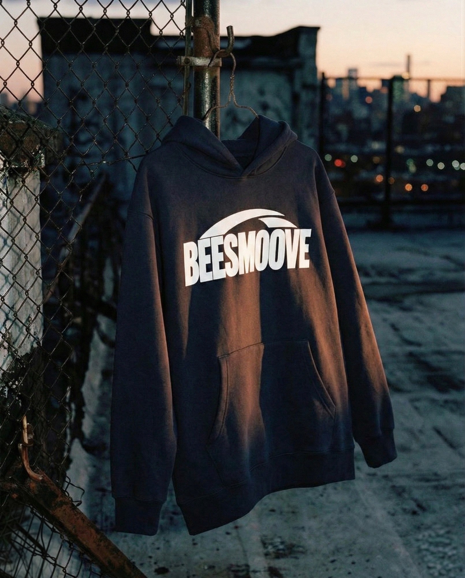 BEESMOOVE Motion unit Heavyweight Drop-Shoulder Hoodie - Beesmoove