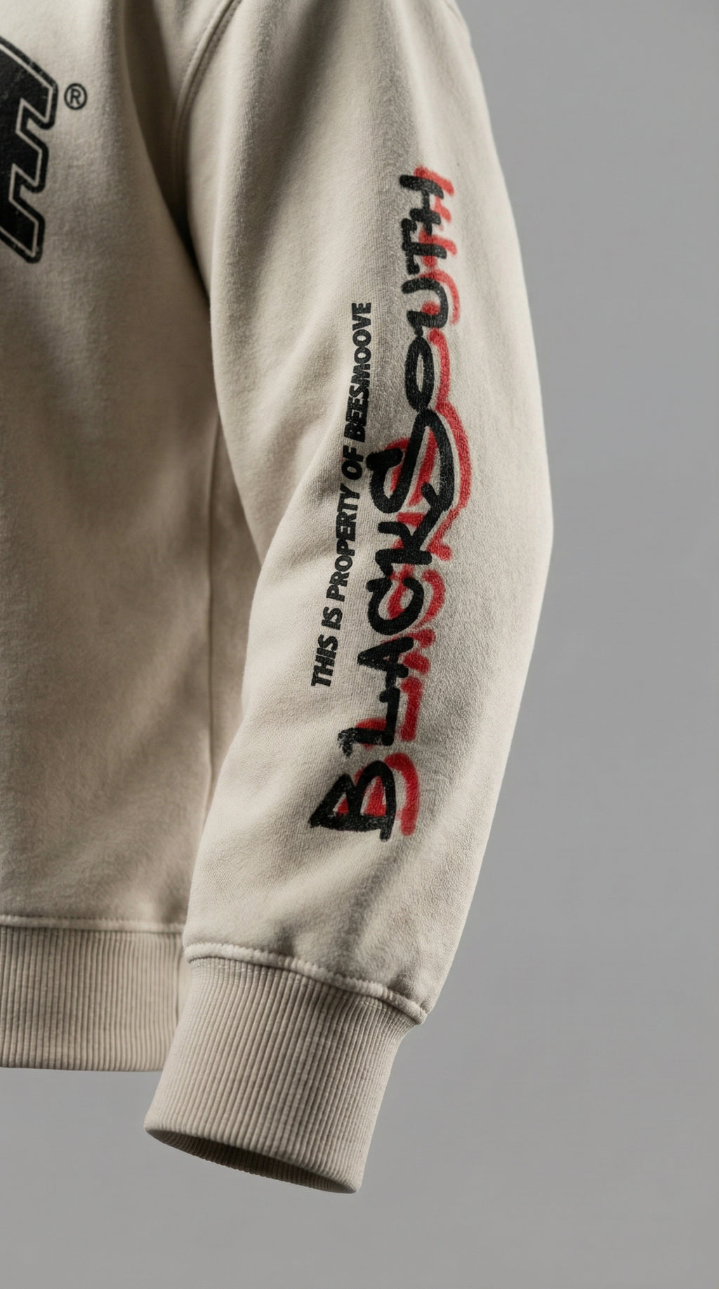 BEESMOOVE BlackSouth LiL Boo Chicago Legacy Oversized Sweatshirt