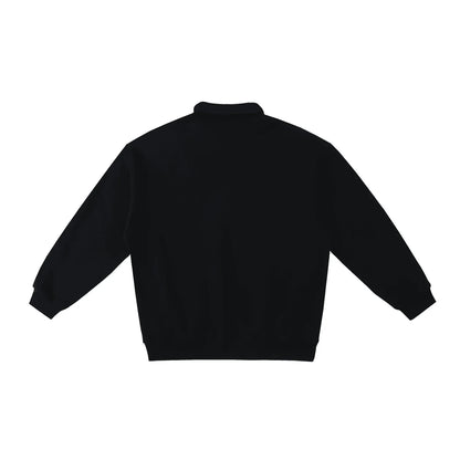 BEESMOOVE DOHIVE Heavyweight Polo-Collar Sweatshirt - Beesmoove 