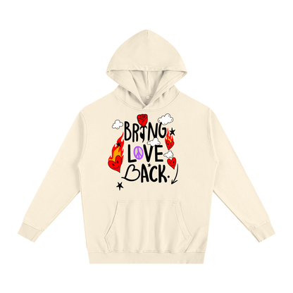 BEESMOOVE Bring Love Back – Flame Heart Edition Hoodie - Beesmoove 