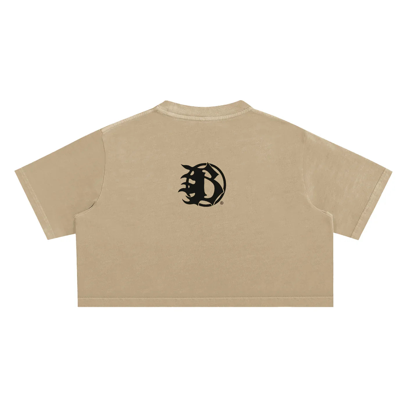 BEESMOOVE BlackSouth Snow Washed Crop Top - Beesmoove 