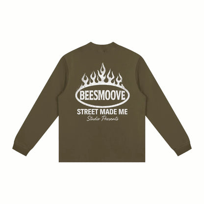 Essential Non-Shrink Mock Neck Sweatshirt - Beesmoove 