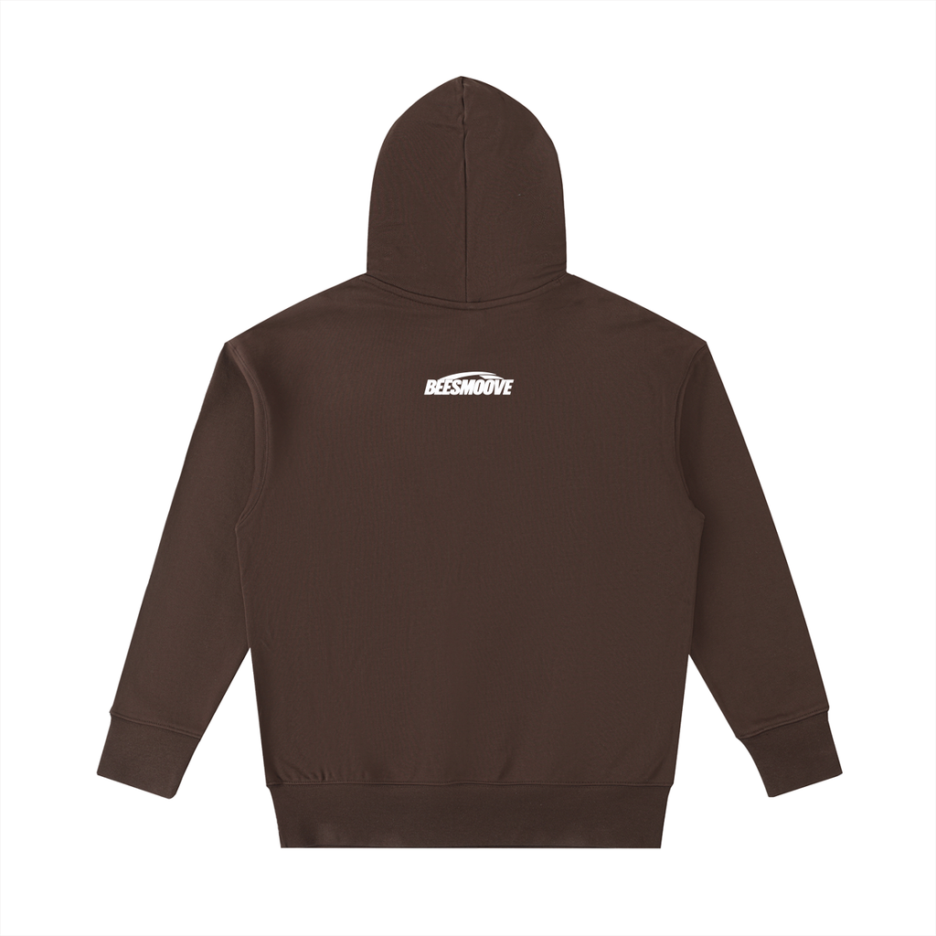 BEESMOOVE quiet stage Heavyweight Cotton Hoodie