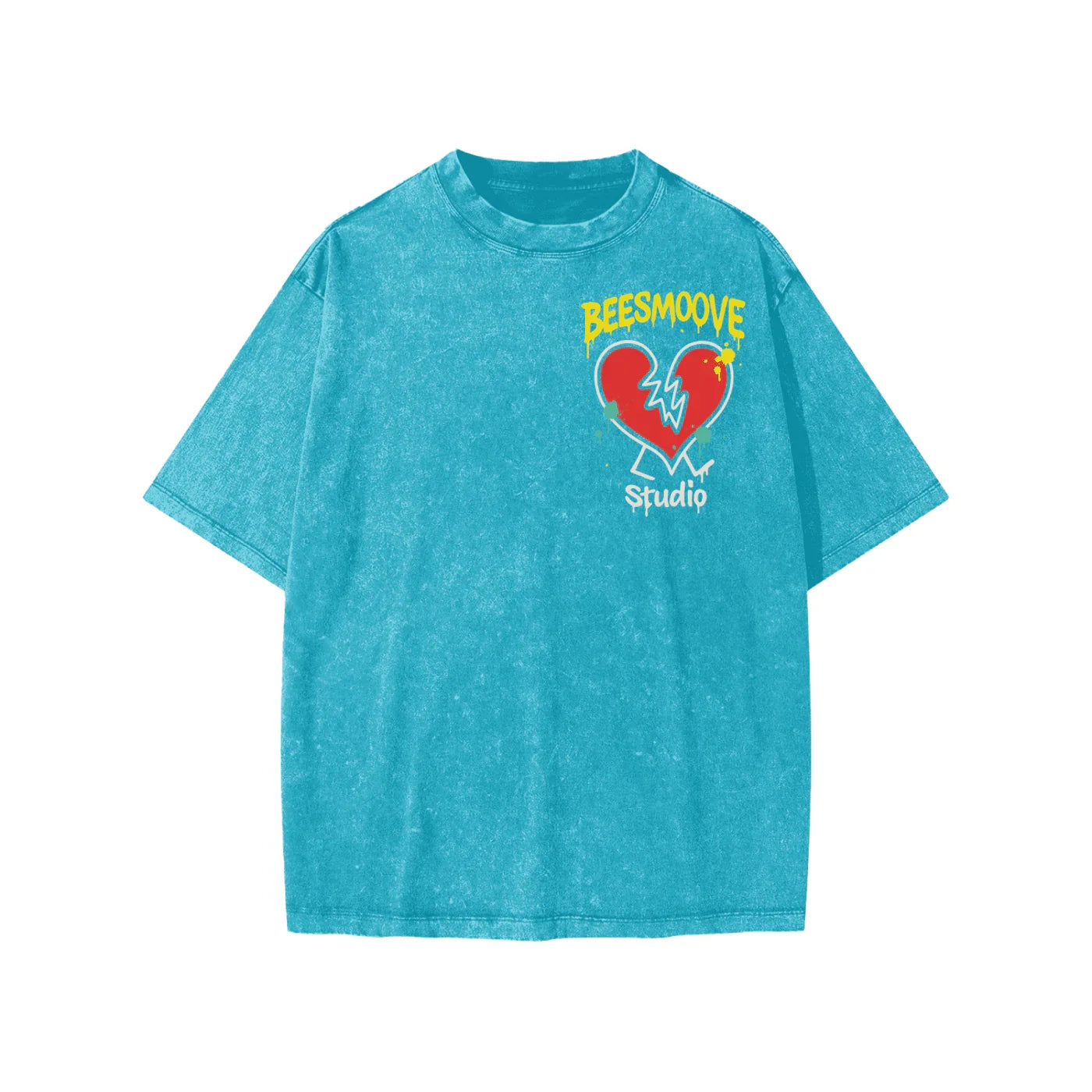 BEESMOOVE Heartbreak Hijack Washed Kids' T-shirt - Beesmoove 