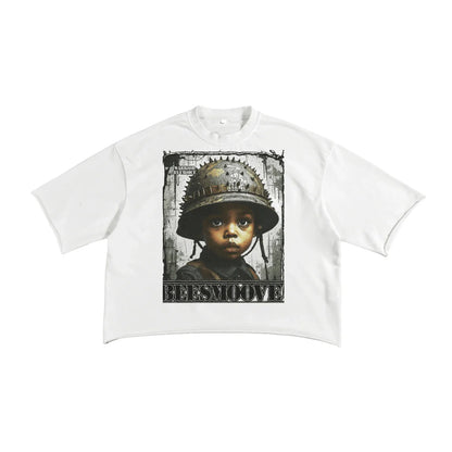 BEESMOOVE Next Gen Soldier Raw Edge T-shirt - Beesmoove 