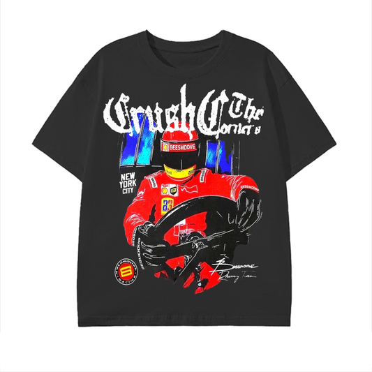 BEESMOOVE: Crush the Corners T-Shirt - Beesmoove 
