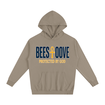 BEESMOOVE God’s Seal Protected By God Oversized Hoodie