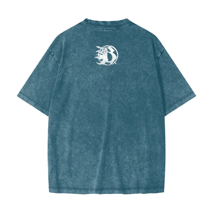 BEESMOOVE Heated Motion Heavyweight Snow Washed T-Shirt - Beesmoove 