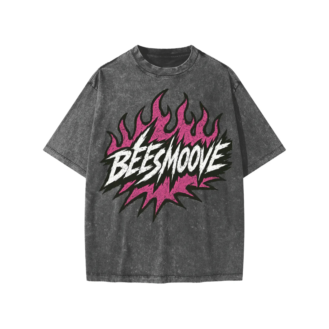 BEESMOOVE Heated Motion Washed Kids' T-shirt - Beesmoove 