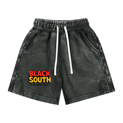 BEESMOOVE BlackSouth Collective
Washed Kids' Shorts - Beesmoove 