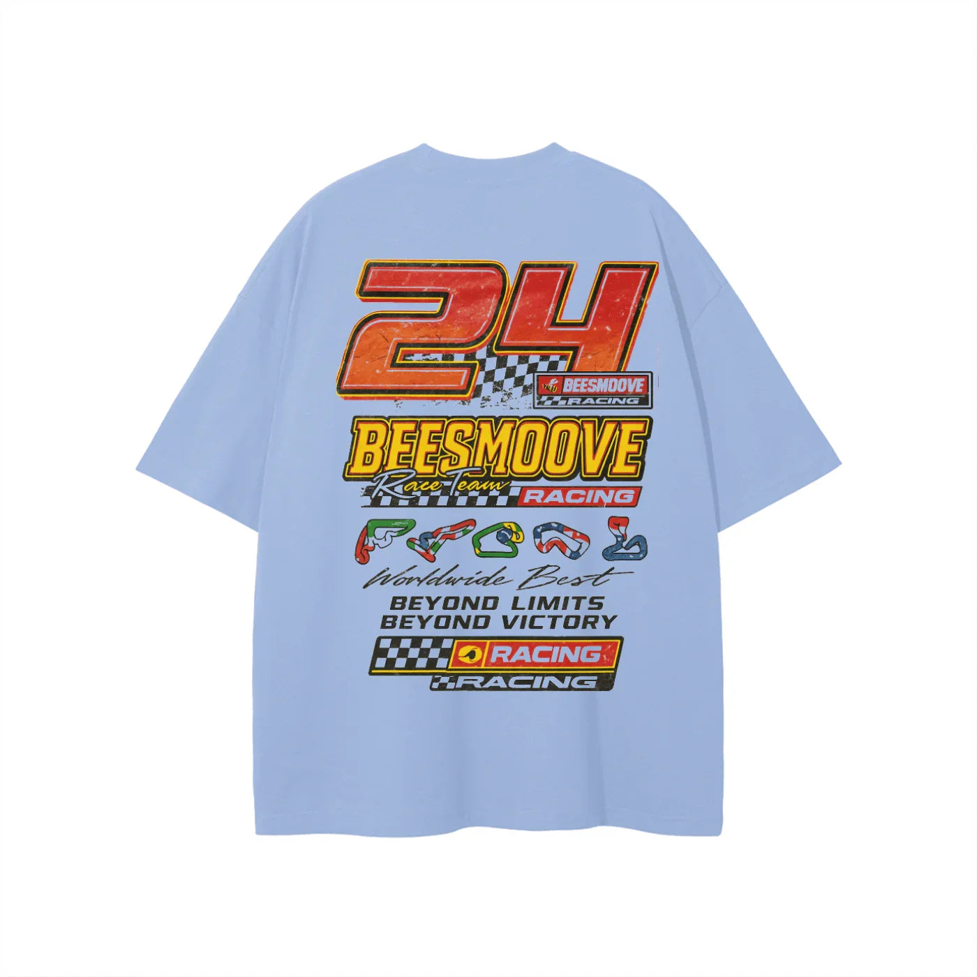 BEESMOOVE: Throttle Legends ’91 T-shirt - Beesmoove 