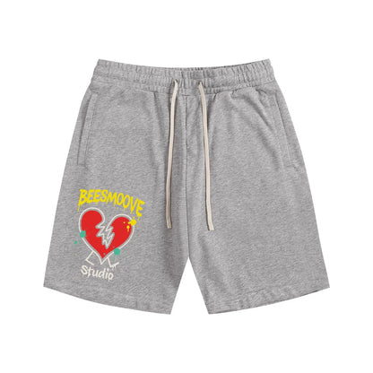 BEESMOOVE Heartbreak Hijack Cotton Shorts - Beesmoove 
