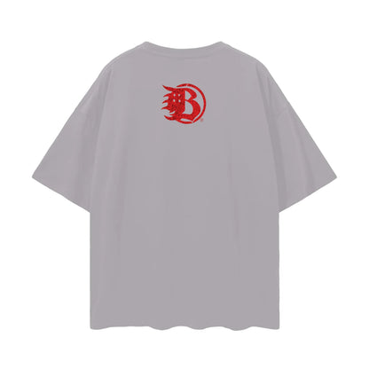 BEESMOOVE Invasion of the Drip Killers Oversize Deep Drop Shoulder Tee - Beesmoove 