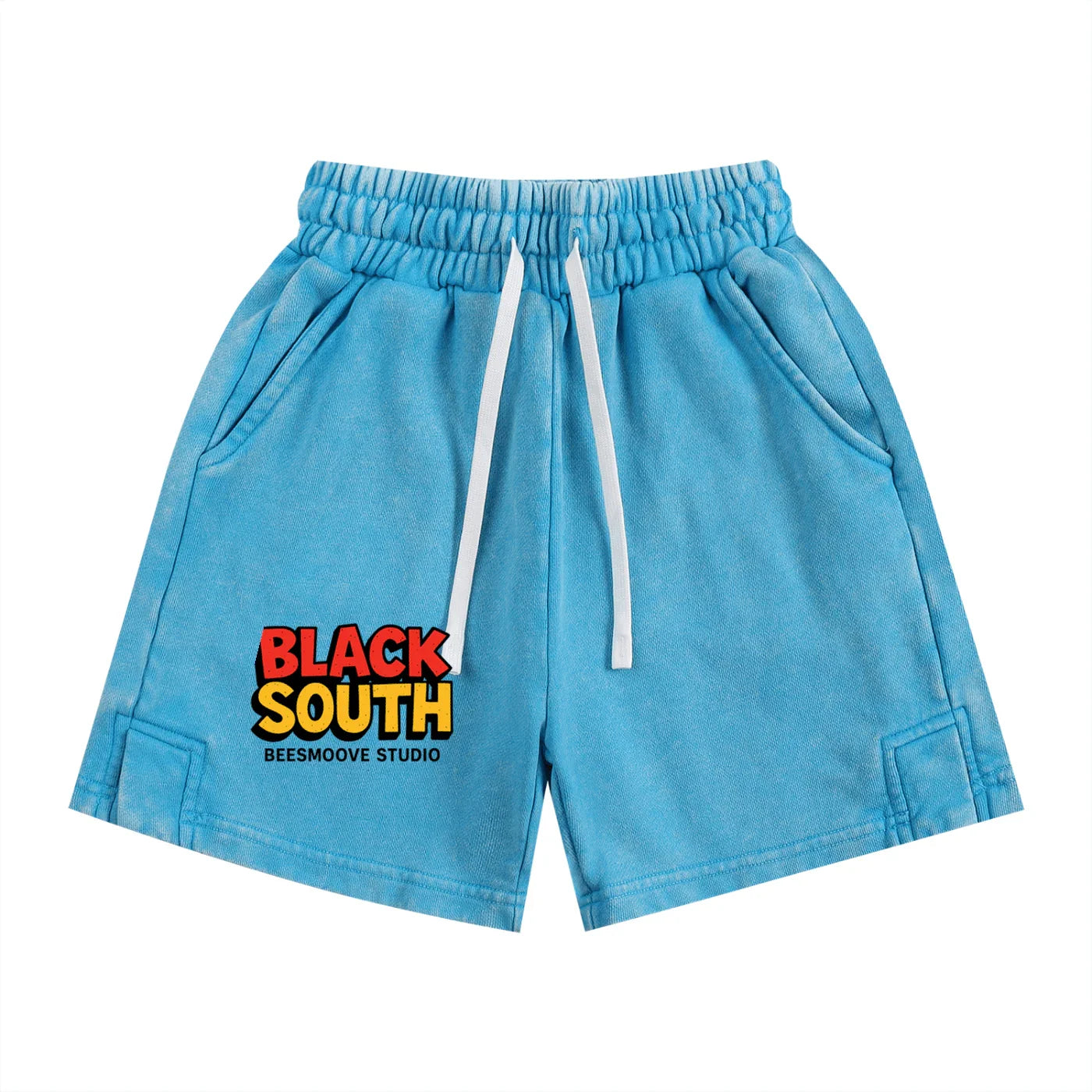 BEESMOOVE BlackSouth Collective
Washed Kids' Shorts - Beesmoove 