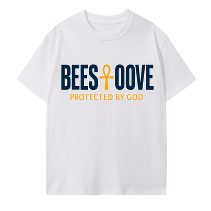 BEESMOOVE God’s Seal Protected By God T-Shirt