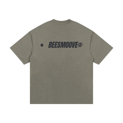 BEESMOOVE PROGRAMMED DIFFERENT Heavyweight Cotton T-Shirt - Beesmoove 