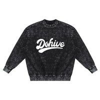 BEESMOOVE DOHIVE Washed Hand-Frayed Sweatshirt - Beesmoove 