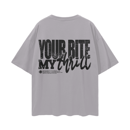 BEESMOOVE Sugar Tongue Oversize Deep Drop Shoulder Tee - Beesmoove 