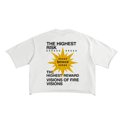 BEESMOOVE High Risk Heat Raw Edge T-shirt - Beesmoove 