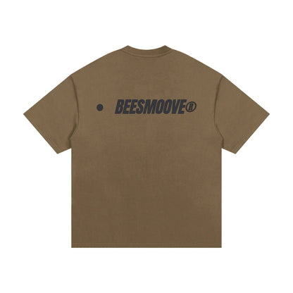 BEESMOOVE PROGRAMMED DIFFERENT Heavyweight Cotton T-Shirt - Beesmoove 