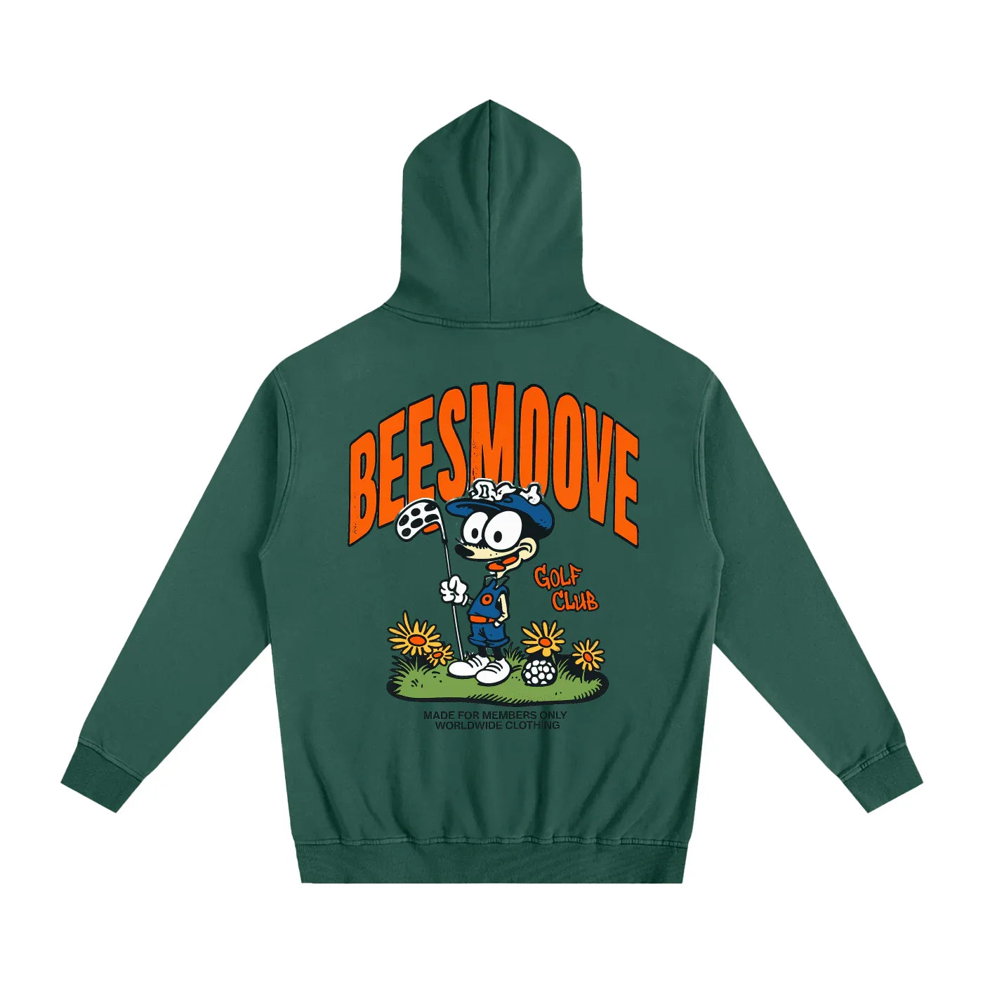 BEESMOOVE Country Club Chaos Hoodie - Beesmoove 