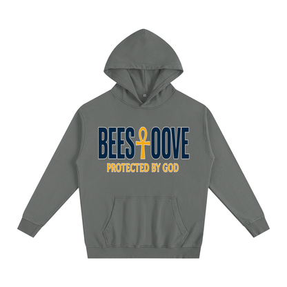 BEESMOOVE God’s Seal Protected By God Oversized Hoodie