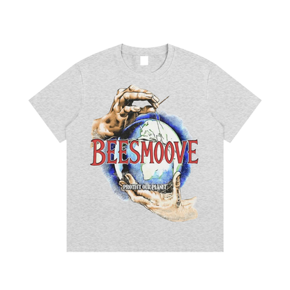 BEESMOOVE protect our planet Cotton T-Shirt