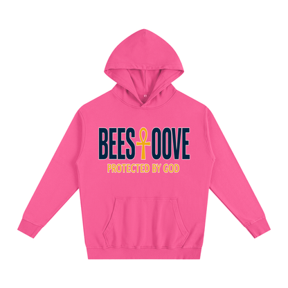 BEESMOOVE God’s Seal Protected By God Oversized Hoodie