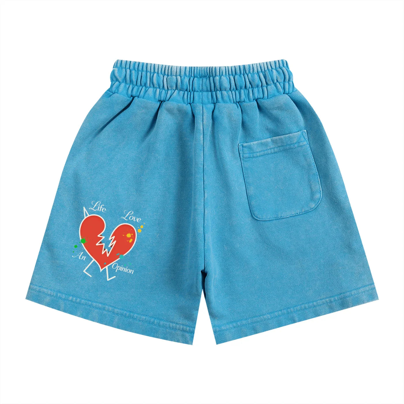 BEESMOOVE Heartbreak Hijack Washed Kids' Shorts - Beesmoove 