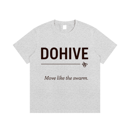BEESMOOVE Swarm Script Cotton T-Shirt - Beesmoove 