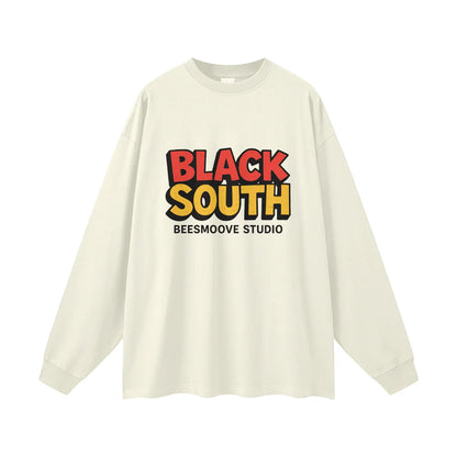 BEESMOOVE BlackSouth Collective Cotton Long Sleeve Tee - Beesmoove 