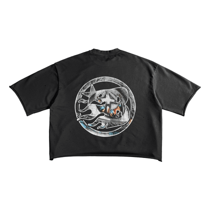 BEESMOOVE Eye of Truth Raw Edge T-shirt - Beesmoove 