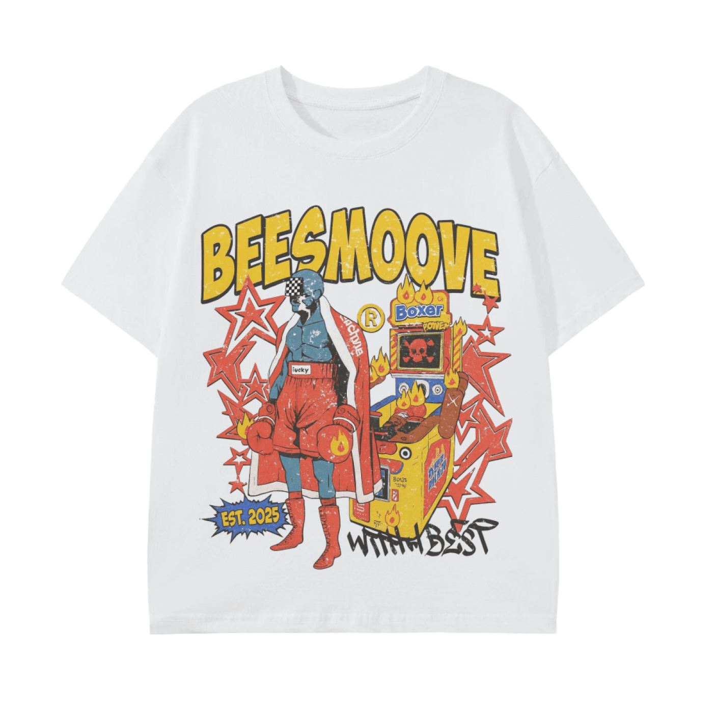 BEESMOOVE Arcade Knockout T-Shirt - Beesmoove 