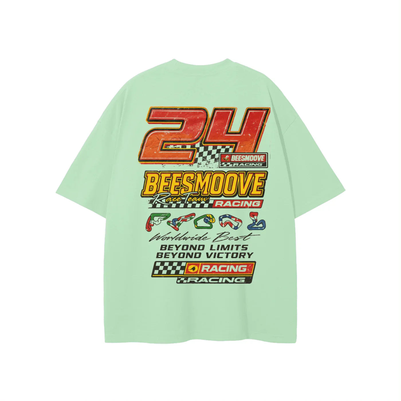BEESMOOVE: Throttle Legends ’91 T-shirt - Beesmoove 