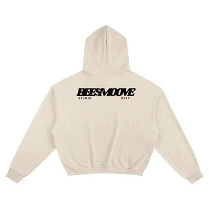 BEESMOOVE Bee Frequency Boxy Hoodie - Beesmoove 