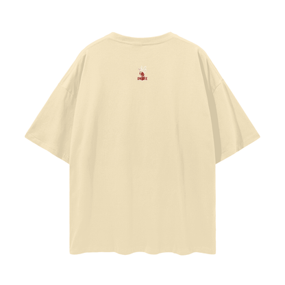 BEESMOOVE Hashira Streetwear Loose Drop Shoulder T-Shirt - Beesmoove 