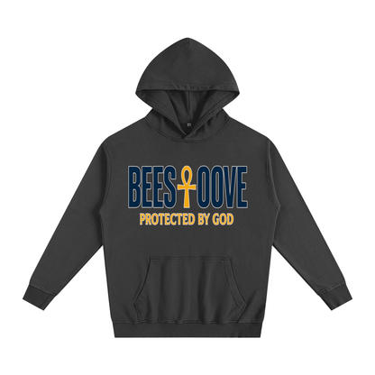 BEESMOOVE God’s Seal Protected By God Oversized Hoodie