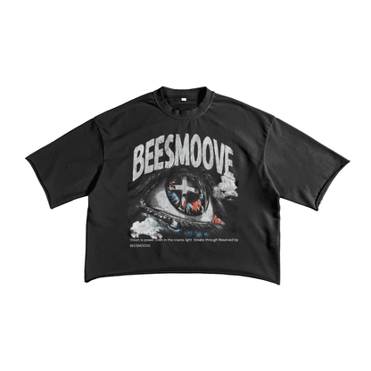 BEESMOOVE Eye of Truth Raw Edge T-shirt - Beesmoove 