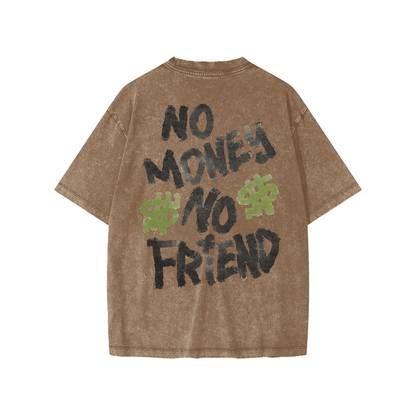 BEESMOOVE N.M.N.F Washed Kids' T-shirt - Beesmoove 