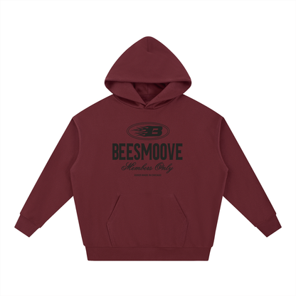 BEESMOOVE Heritage Mark Black Hoodie - Beesmoove 