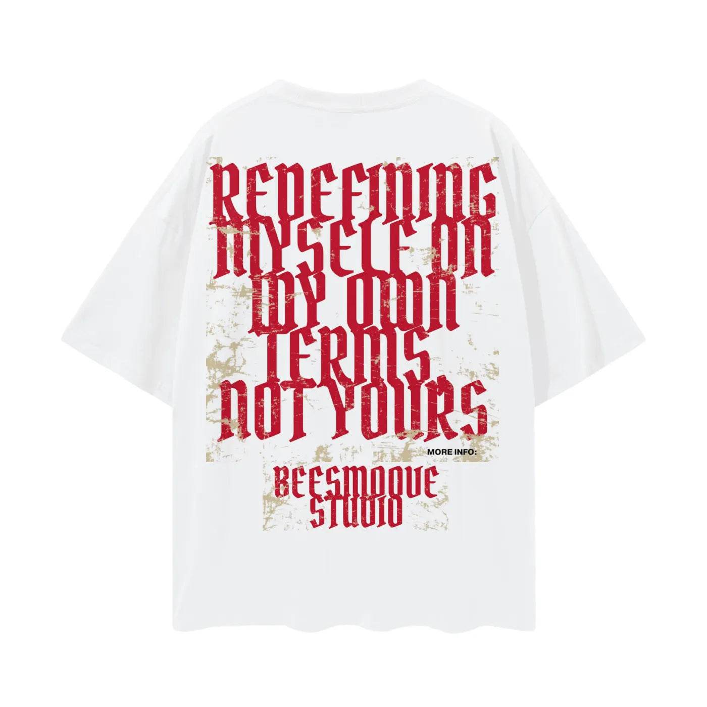 Beesmoove God Shaped Me Drop Shoulder Tee - Beesmoove 