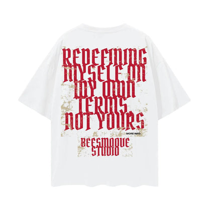 Beesmoove God Shaped Me Drop Shoulder Tee - Beesmoove 
