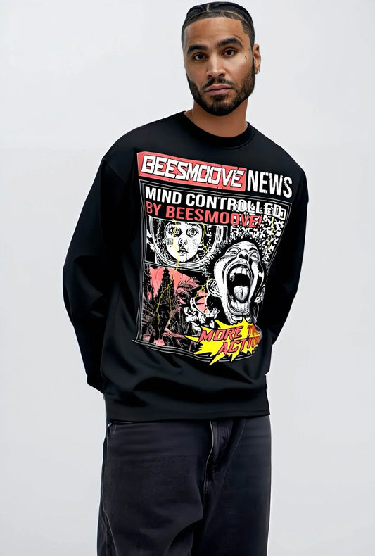 Beesmoove Mind Hive Chronicles Long Sleeve Tee - Beesmoove 
