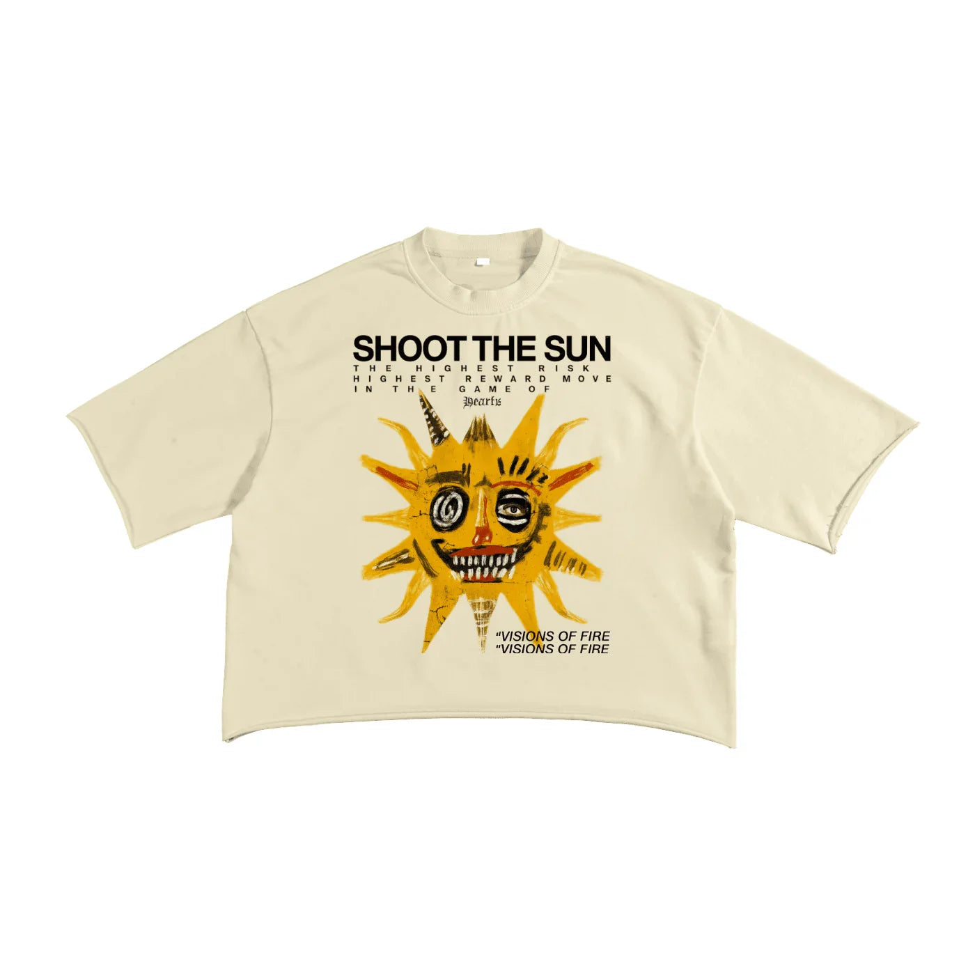 BEESMOOVE High Risk Heat Raw Edge T-shirt - Beesmoove 