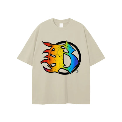 BEESMOOVE frequent rainbow T-shirt - Beesmoove 
