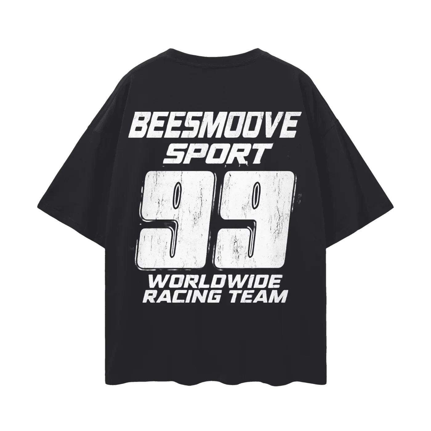 BEESMOOVE Pulse Theory Oversize Deep Drop Shoulder Tee - Beesmoove 
