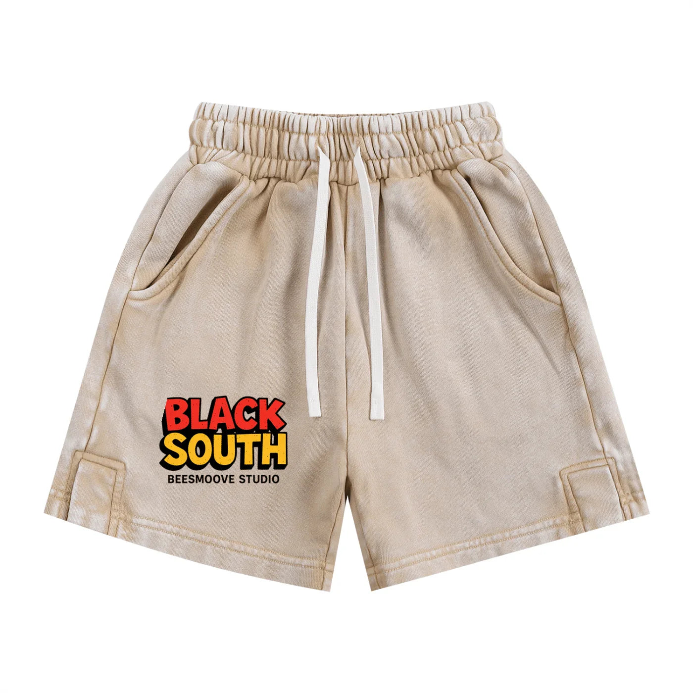 BEESMOOVE BlackSouth Collective
Washed Kids' Shorts - Beesmoove 